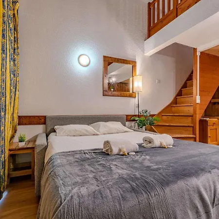 Daire Cozy Duplex With Balcony, Parking & Mountain View Val Thorens